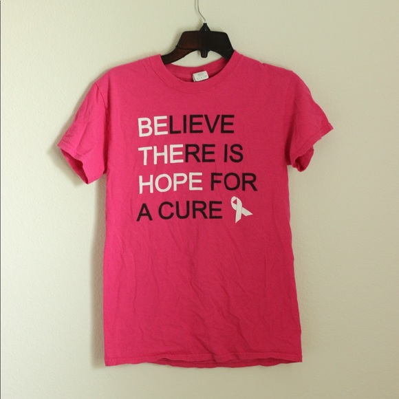 Pink Breast Cancer Support T-Shirt - Picture 3 of 3
